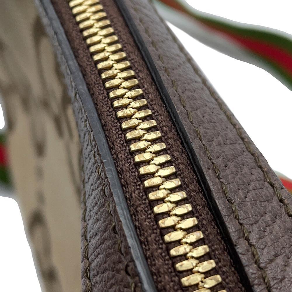 GUCCI Jumbo GG Messenger Beige/Brown675891 Canvas Leather