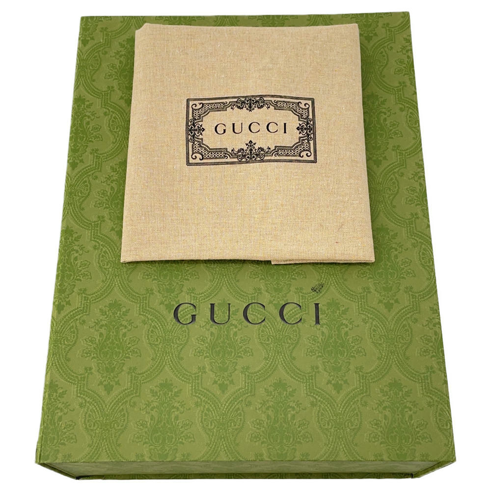 GUCCI Jumbo GG Messenger Beige/Brown675891 Canvas Leather
