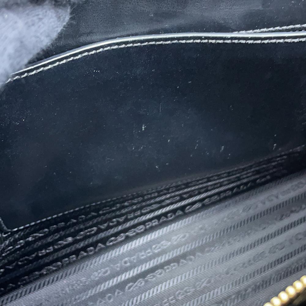 PRADA 2WAYBag Black1BA227 Leather