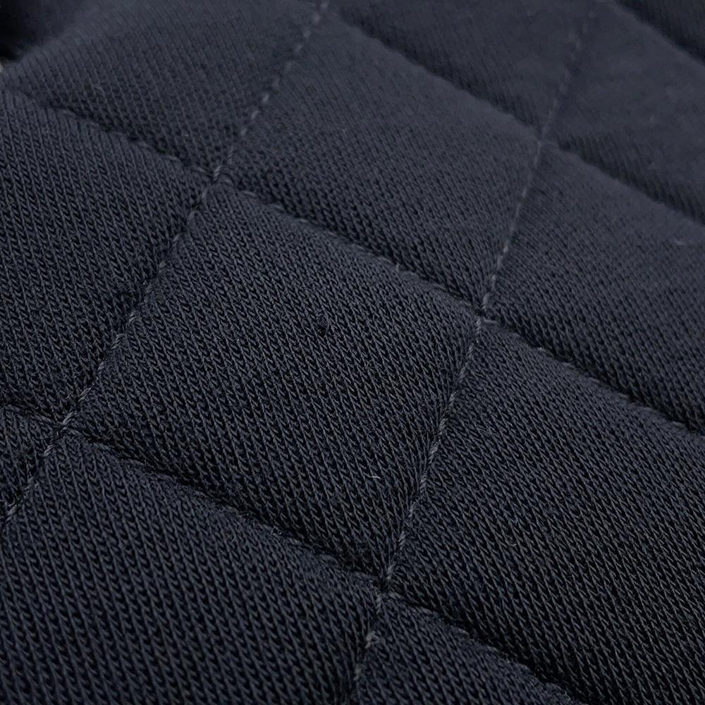 CHANEL Matelasse ChainShoulder Black/WhiteA92533 Tweed Cotton Jersey