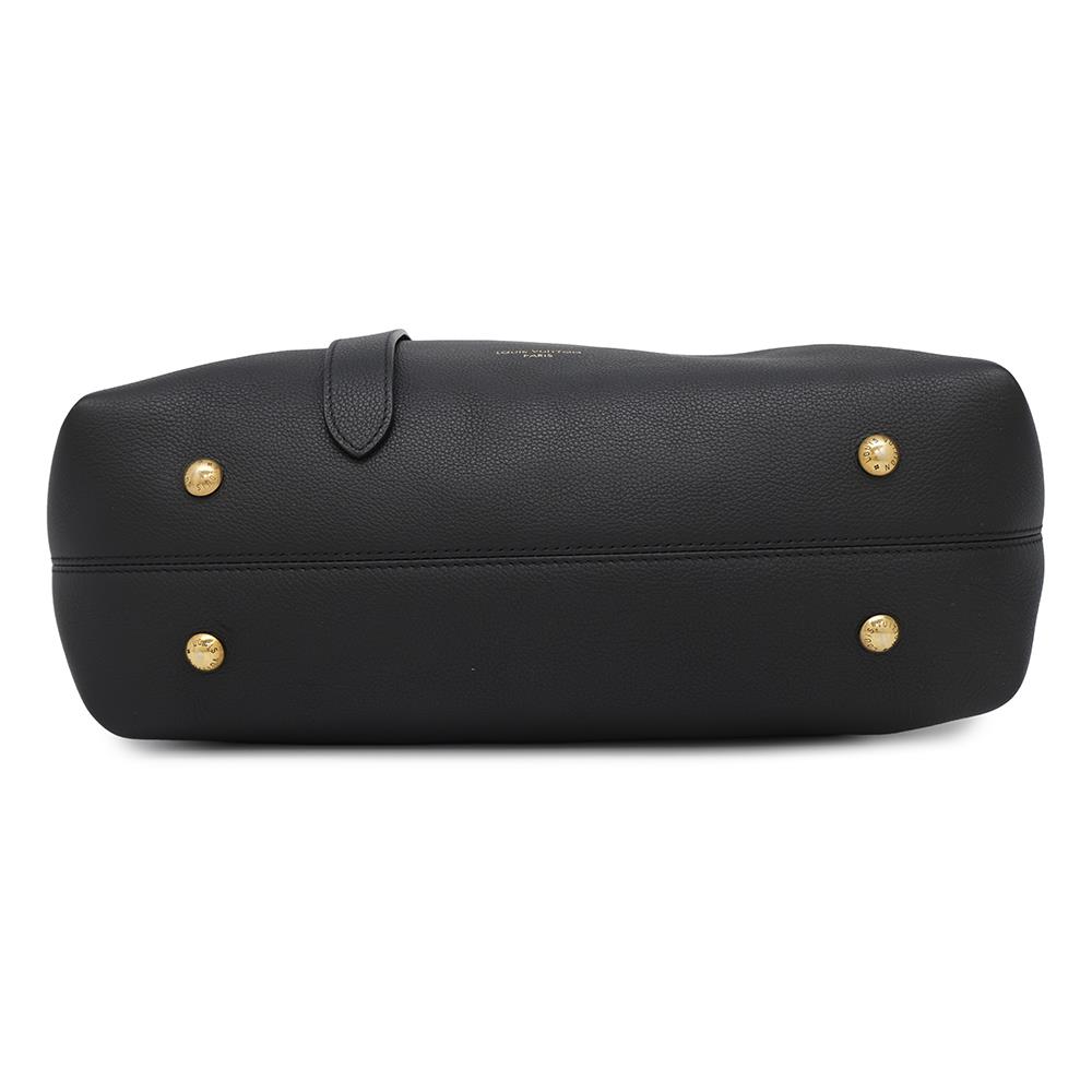 LOUIS VUITTON Lowkey Cabas NoirM25341 Grained Calf Leather Size MM