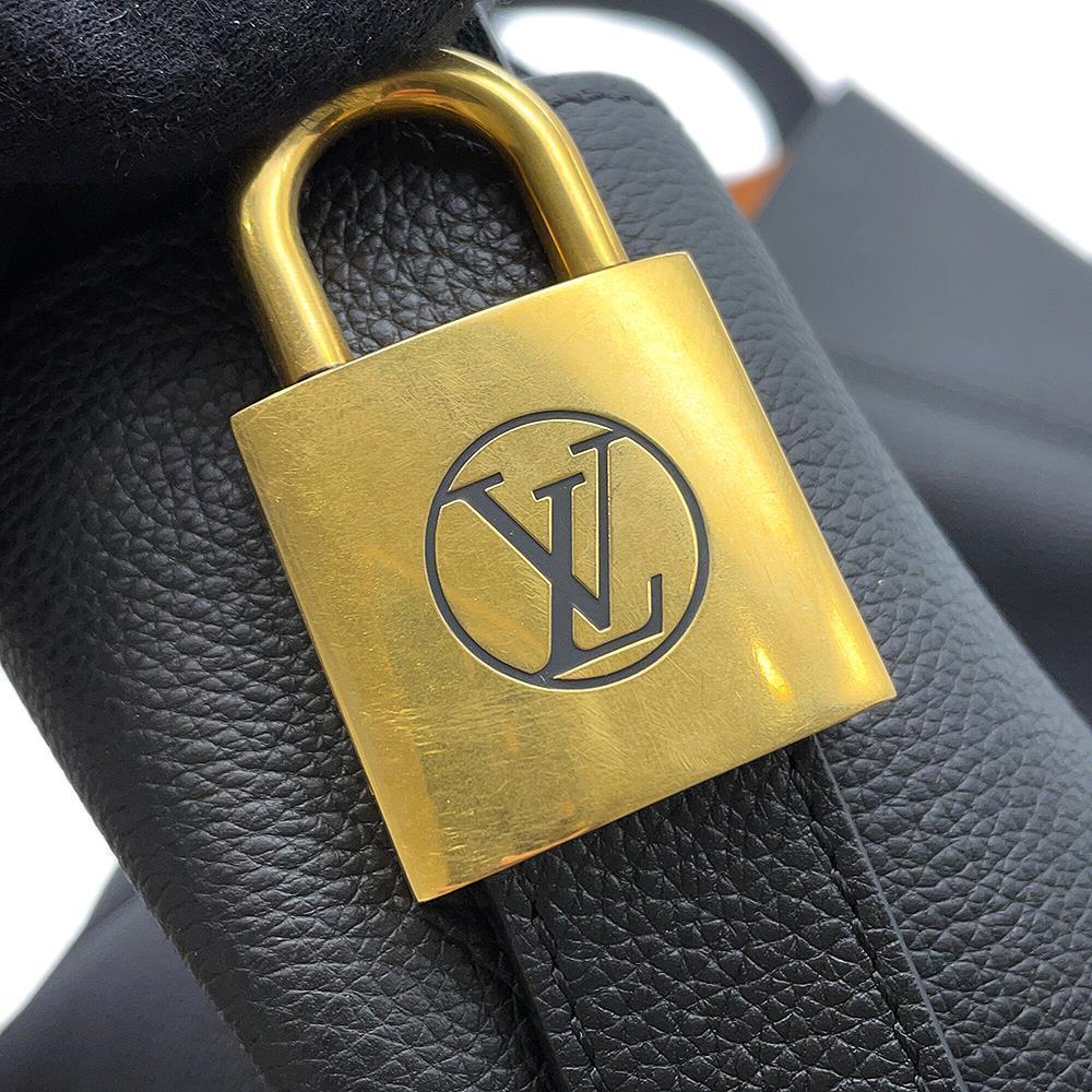 LOUIS VUITTON Lowkey Cabas NoirM25341 Grained Calf Leather Size MM