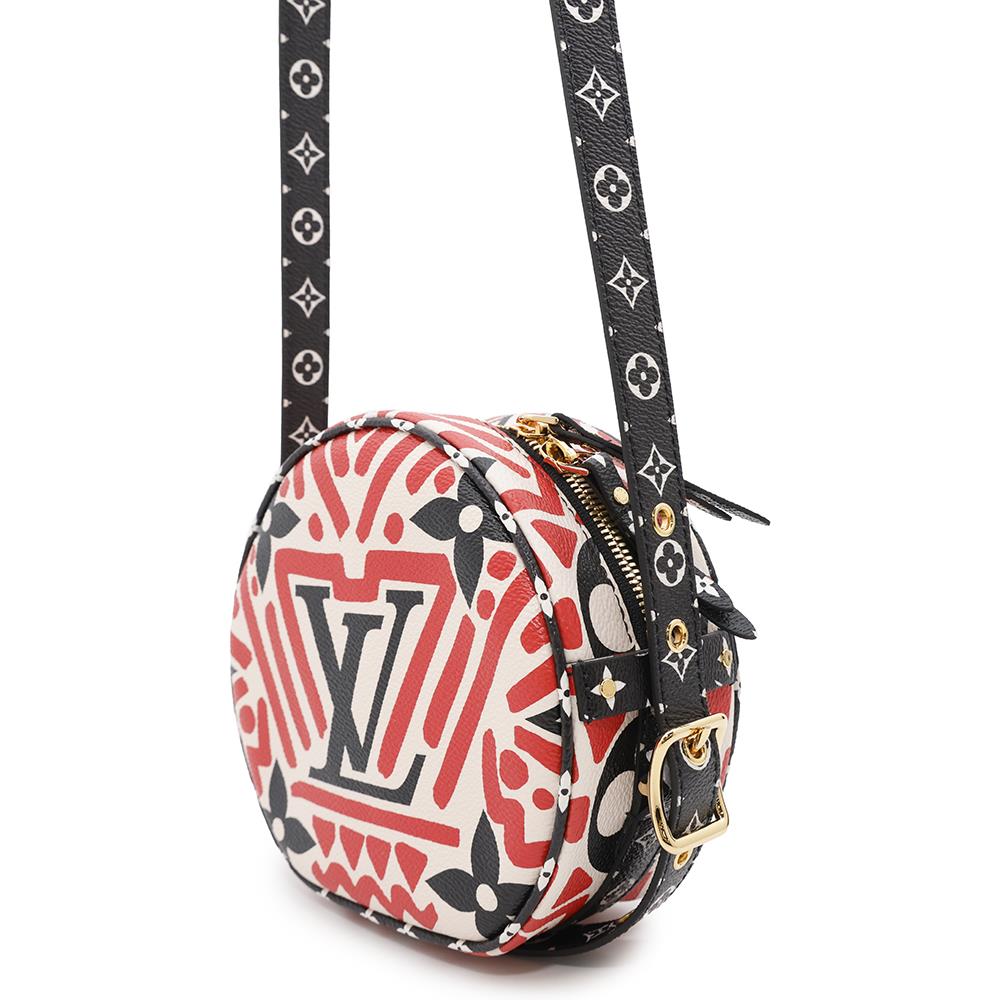 LOUIS VUITTON LV Crafty Boite Chapeau Soupour Claim RougeM45366 Monogram / Giant