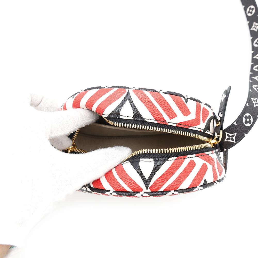 LOUIS VUITTON LV Crafty Boite Chapeau Soupour Claim RougeM45366 Monogram / Giant