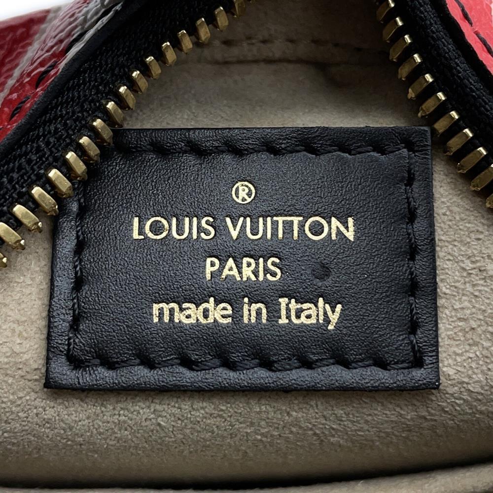 LOUIS VUITTON LV Crafty Boite Chapeau Soupour Claim RougeM45366 Monogram / Giant