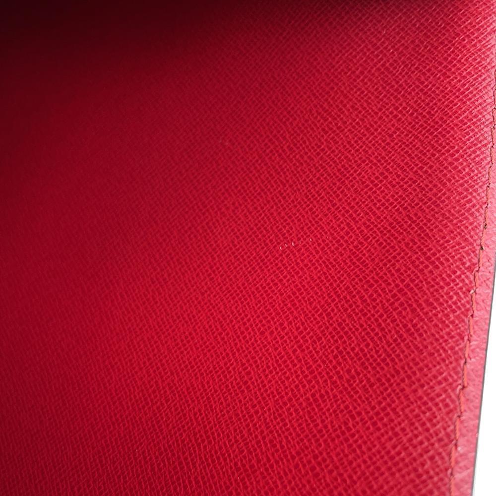 LOUIS VUITTON Monceau SPO RedN48088 Damier Ebene Canvas