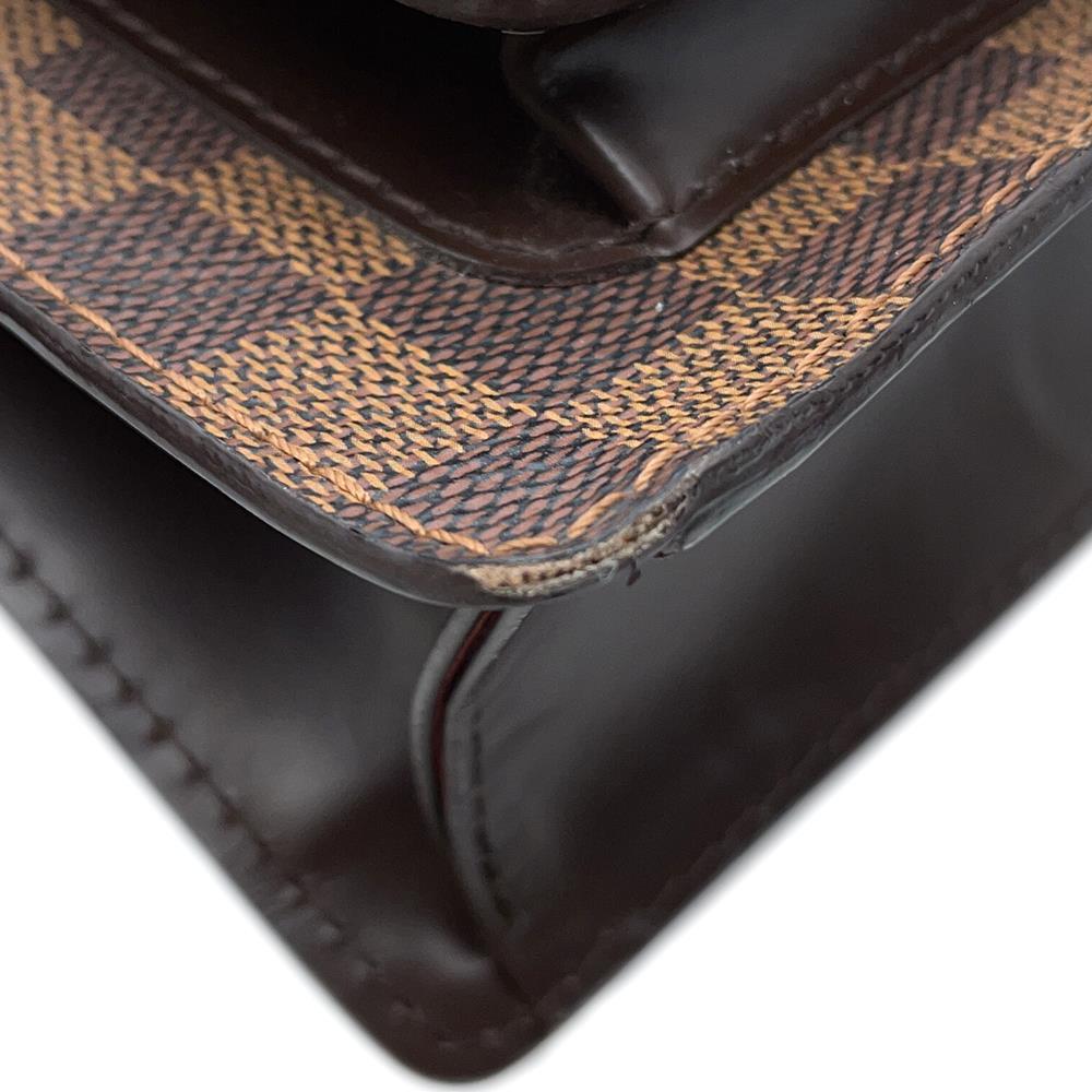 LOUIS VUITTON Monceau SPO RedN48088 Damier Ebene Canvas