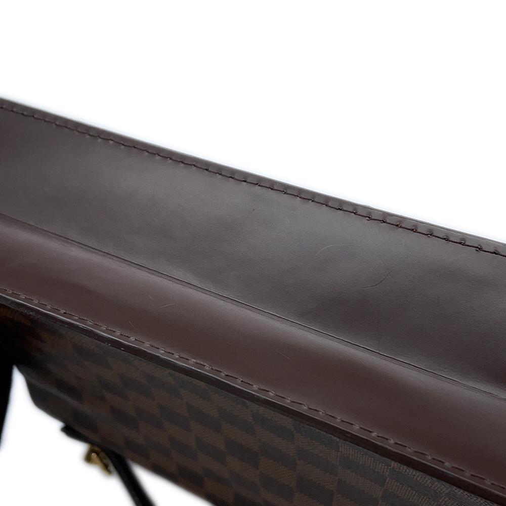 LOUIS VUITTON Monceau SPO RedN48088 Damier Ebene Canvas
