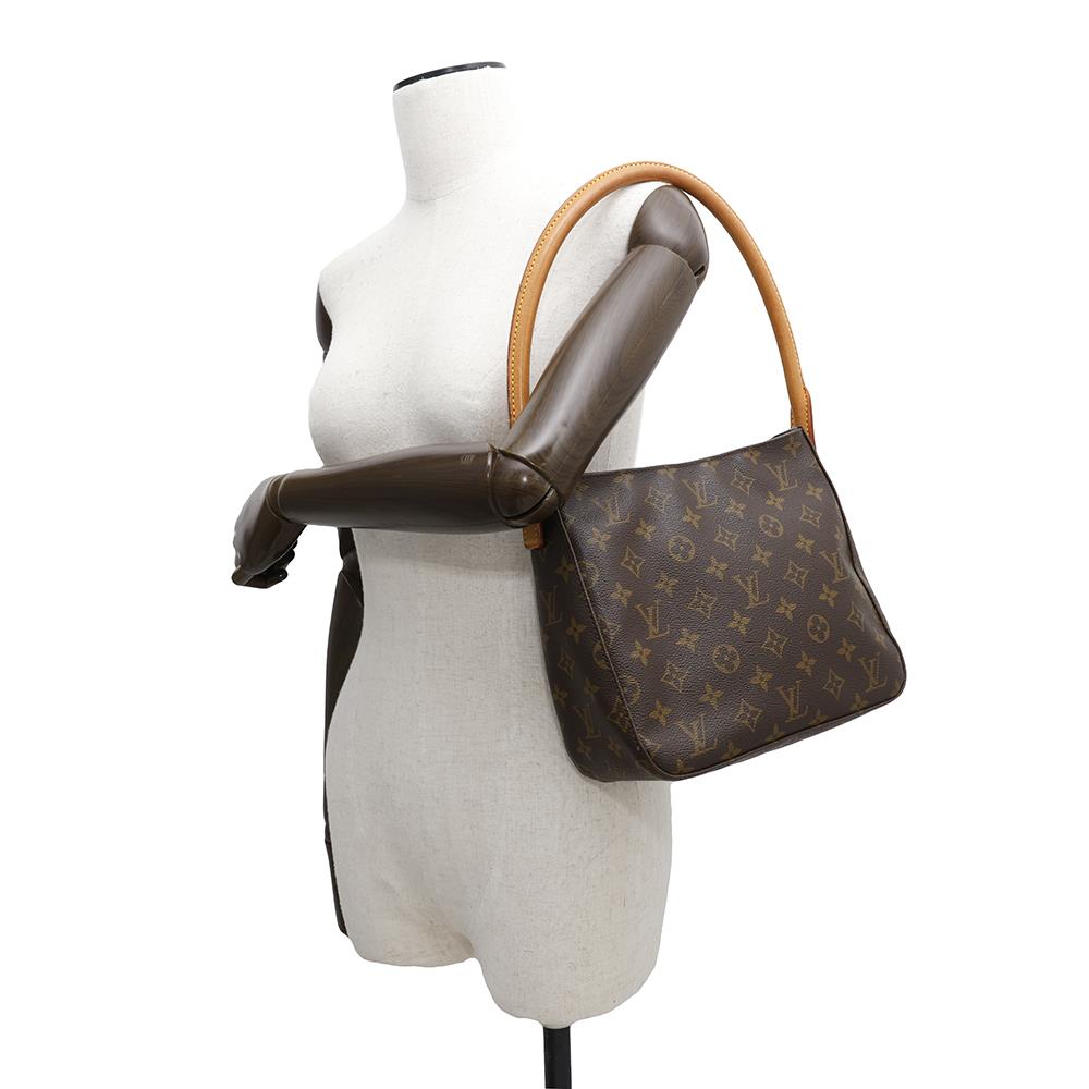 LOUIS VUITTON Looping BeigeM51146 Monogram Size MM
