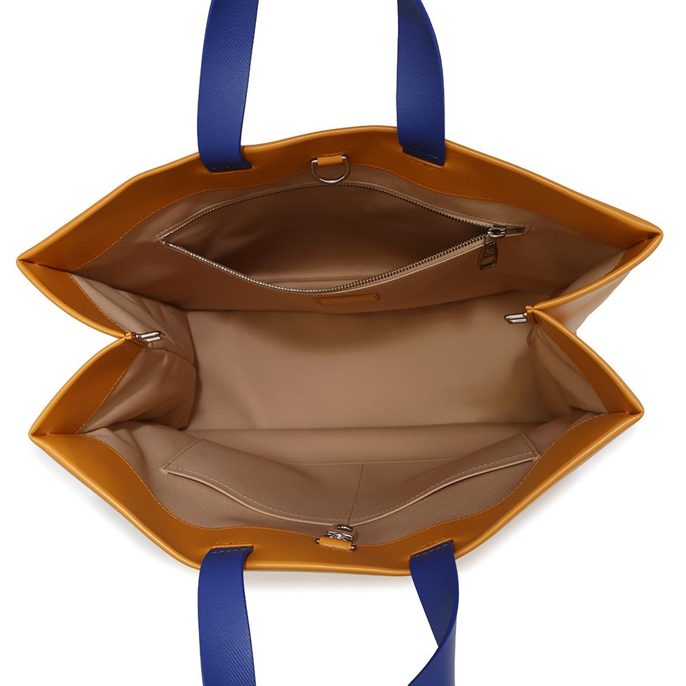 LOUIS VUITTON Shopper tote SaffronM24457 Leather Size MM