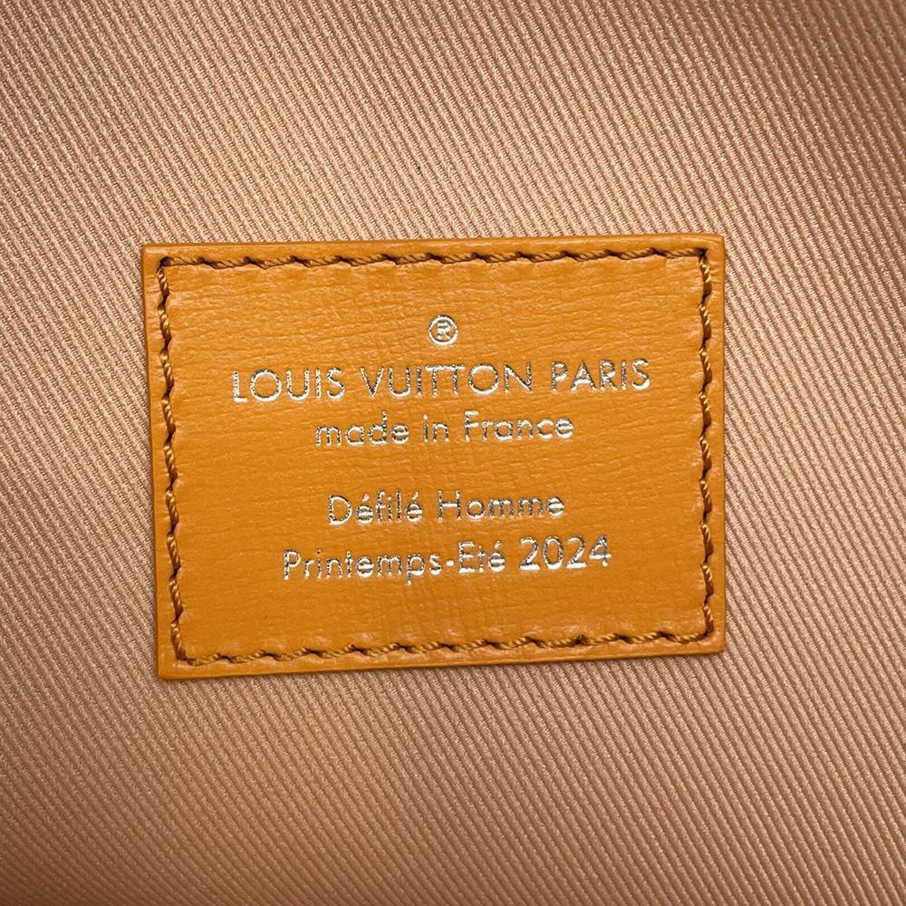 LOUIS VUITTON Shopper tote SaffronM24457 Leather Size MM
