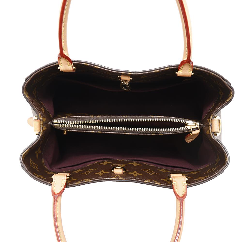 LOUIS VUITTON Montaigne BordeauxM41055 Monogram Size BB