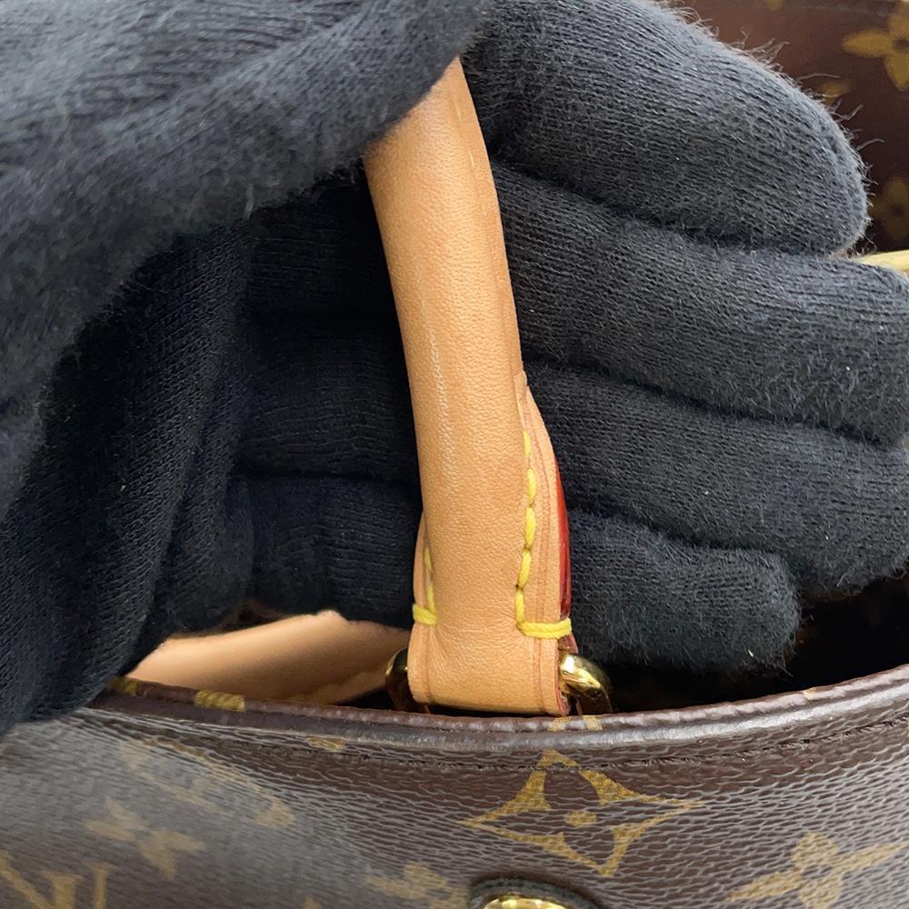 LOUIS VUITTON Montaigne BordeauxM41055 Monogram Size BB
