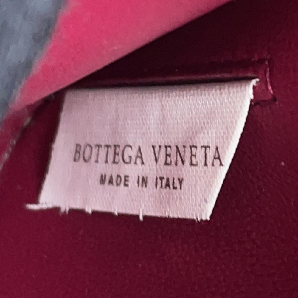 Bottega Veneta Half Moon Shoulder Bag Bordeaux Leather