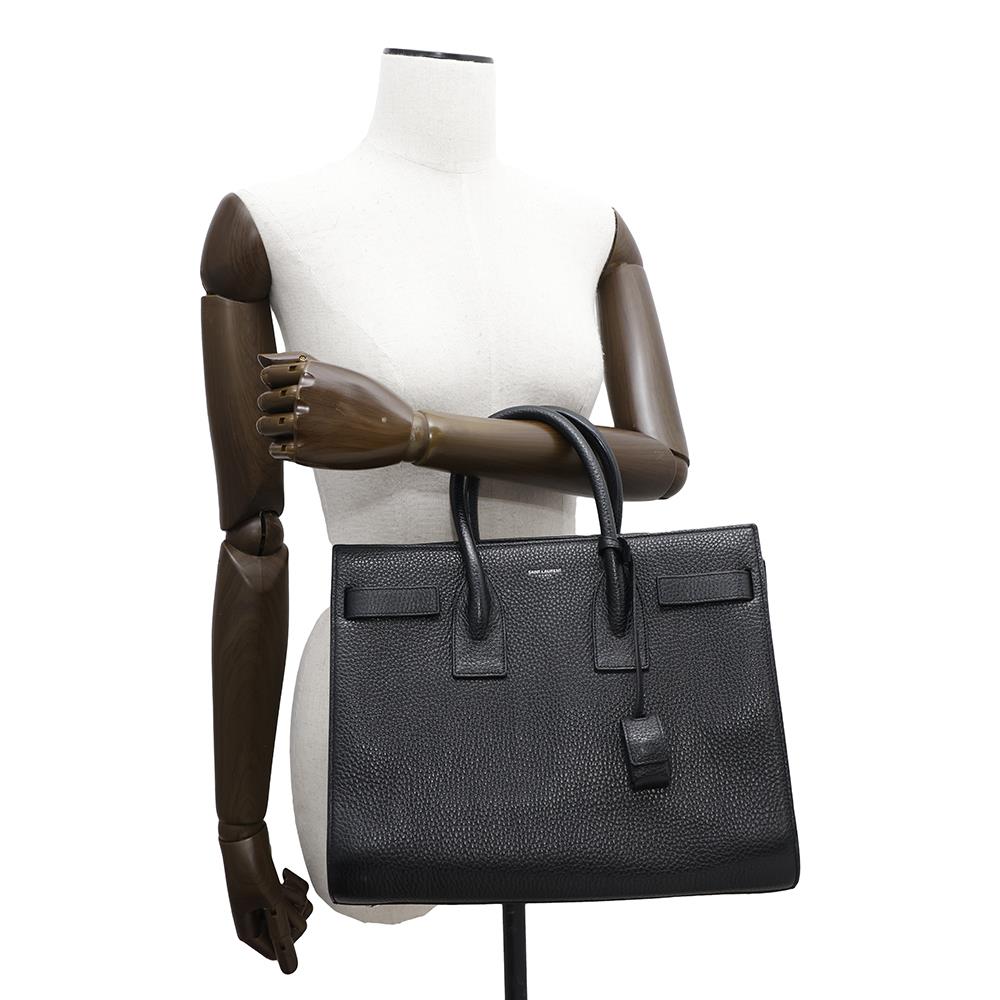 SAINT LAURENT PARIS Jour 2wayBag Black355153 Leather