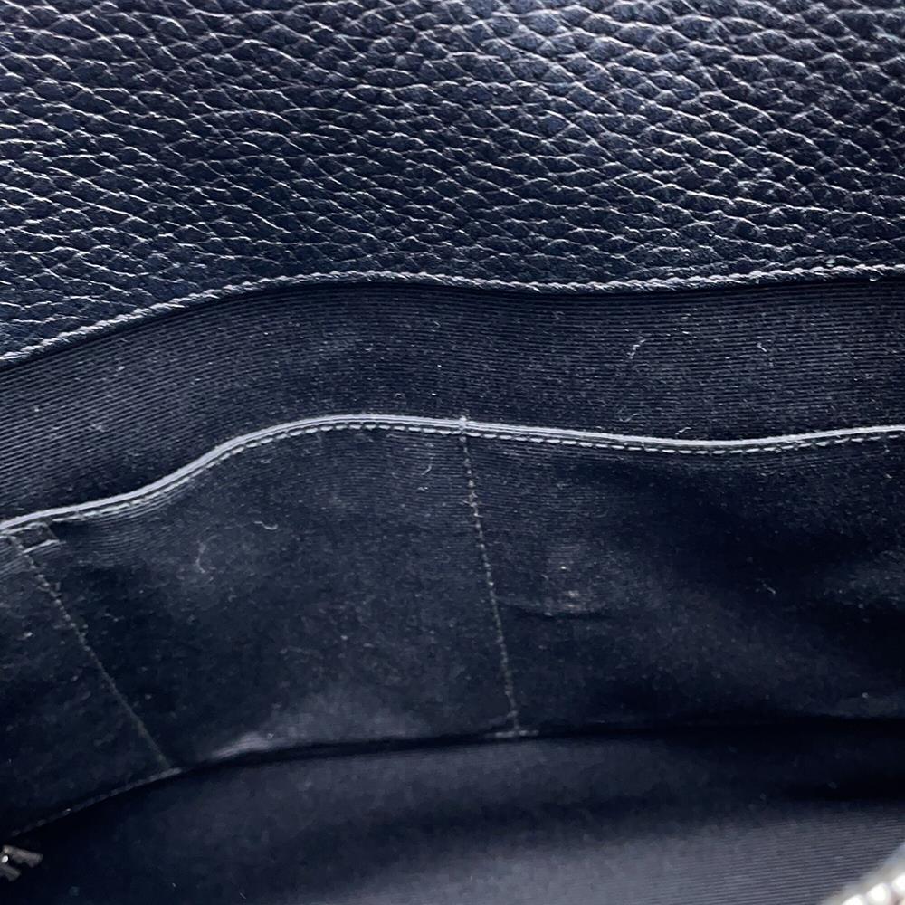 SAINT LAURENT PARIS Jour 2wayBag Black355153 Leather