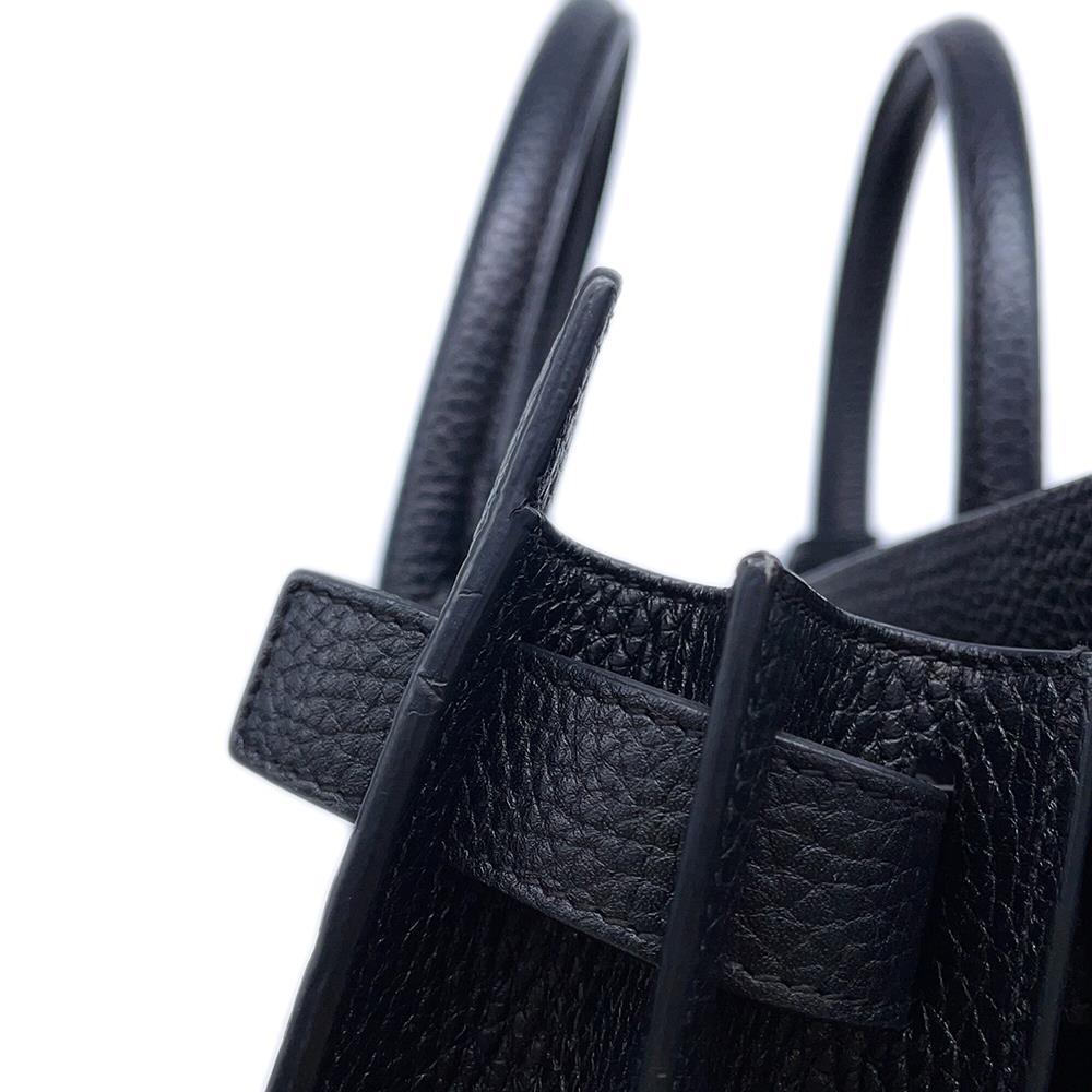 SAINT LAURENT PARIS Jour 2wayBag Black355153 Leather