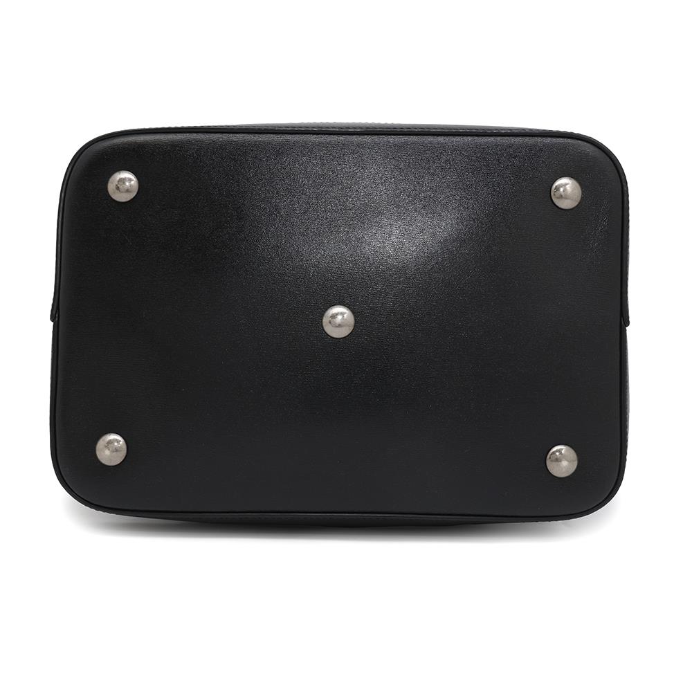 SAINT LAURENT PARIS Monogram bucket bag Black568606 Patent Leather