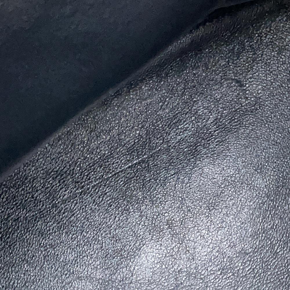 SAINT LAURENT PARIS Monogram bucket bag Black568606 Patent Leather