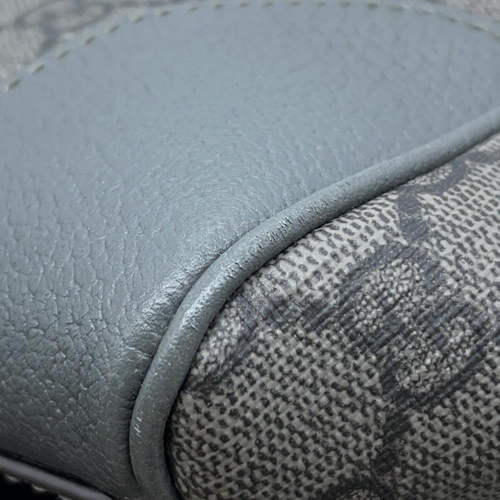 GUCCI Offdia 2WAY Tote Bag Gray763316 GG SupremeCanvas Leather Size Medium