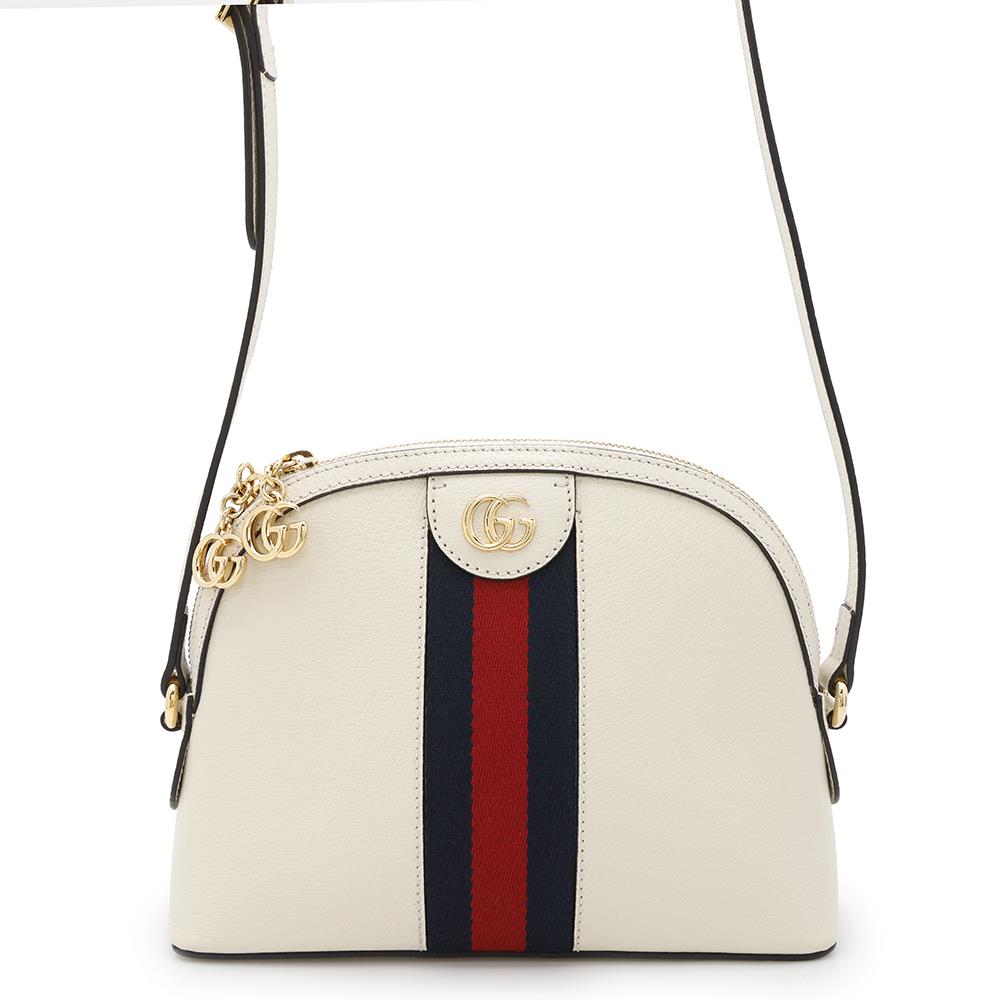 GUCCI Ophidia Shoulder Bag Ivory719881 Leather