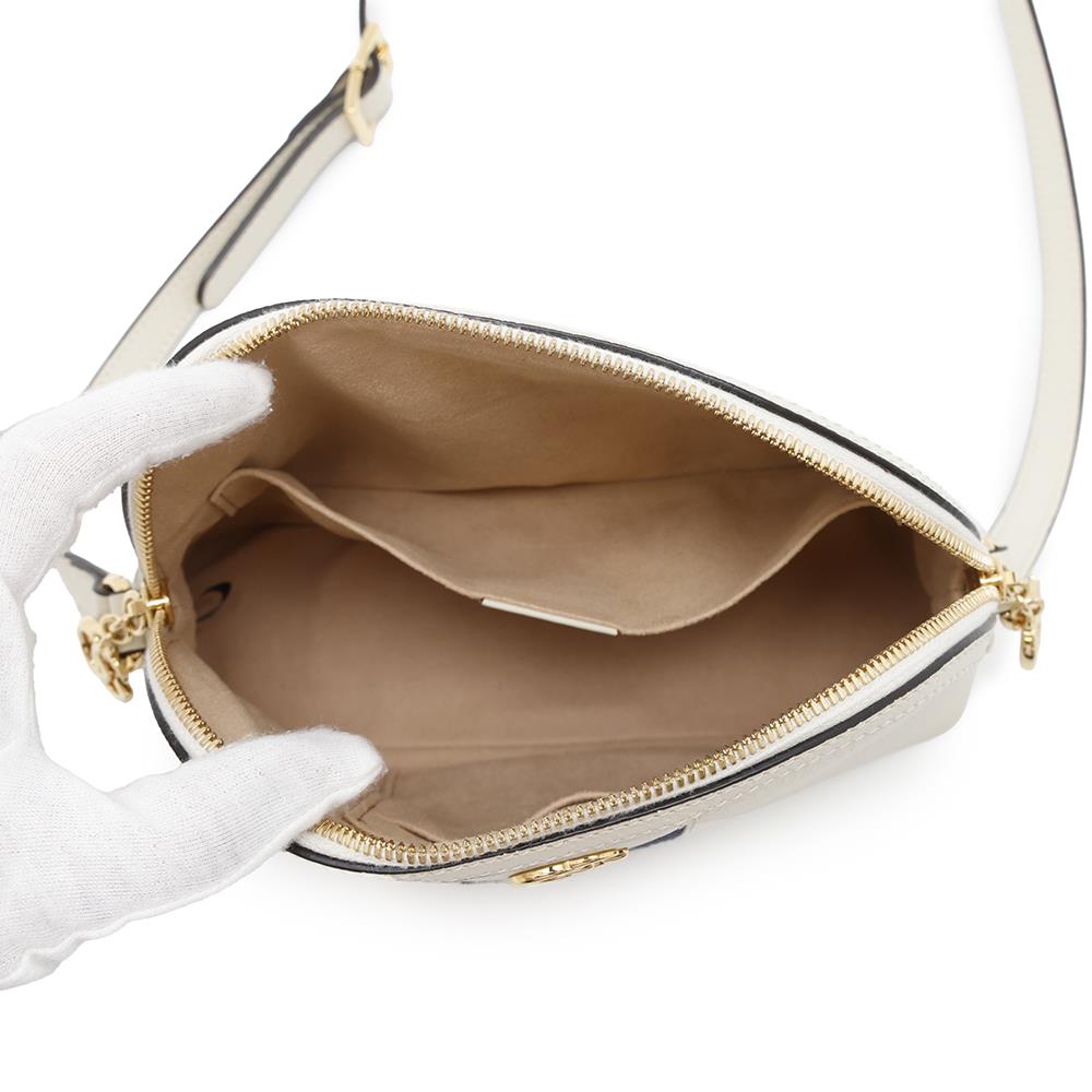 GUCCI Ophidia Shoulder Bag Ivory719881 Leather