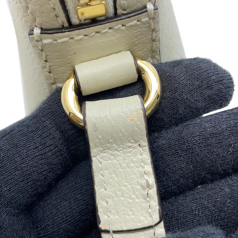 GUCCI Ophidia Shoulder Bag Ivory719881 Leather