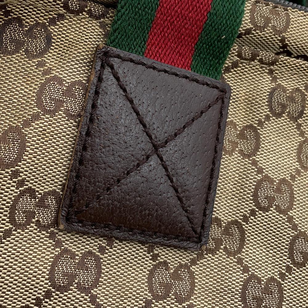 GUCCI GG Canvas Tote Bag Beige131230 GG Canvas