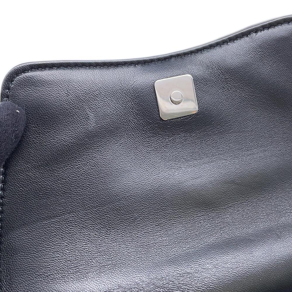 GUCCI Horsebit Shoulder Bag Black764339 Leather