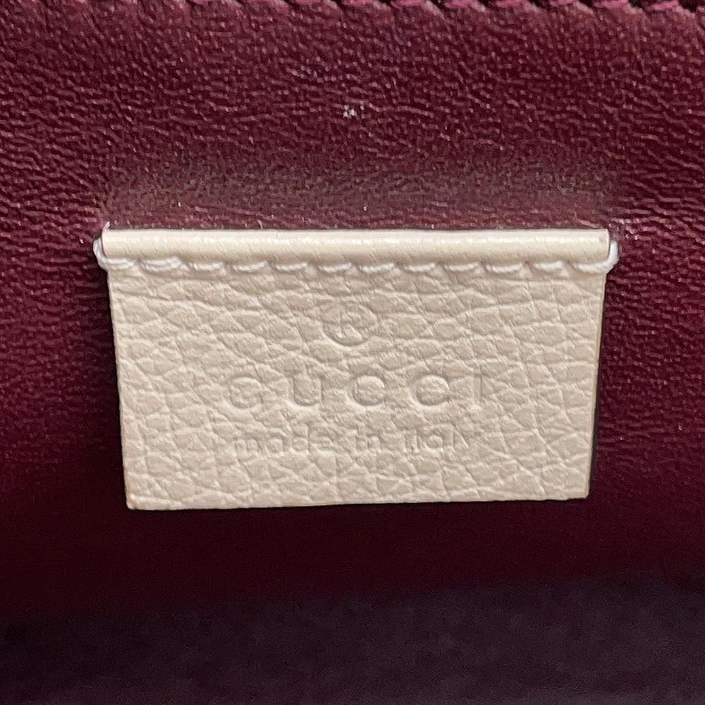 GUCCI Zumi 2wayHandbag Ivory569712 Leather
