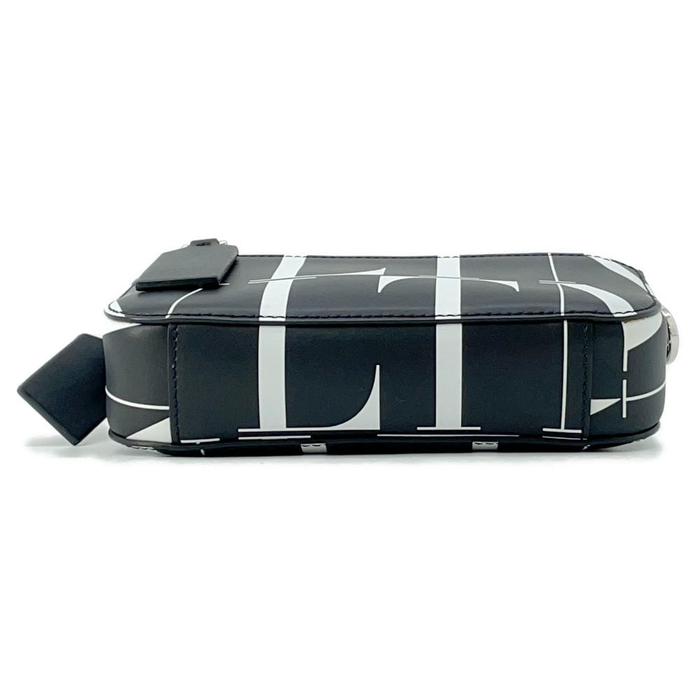 Valentino Garavani VLTNLogo Shoulder Bag Black/WhiteWY2B0954BLH Leather