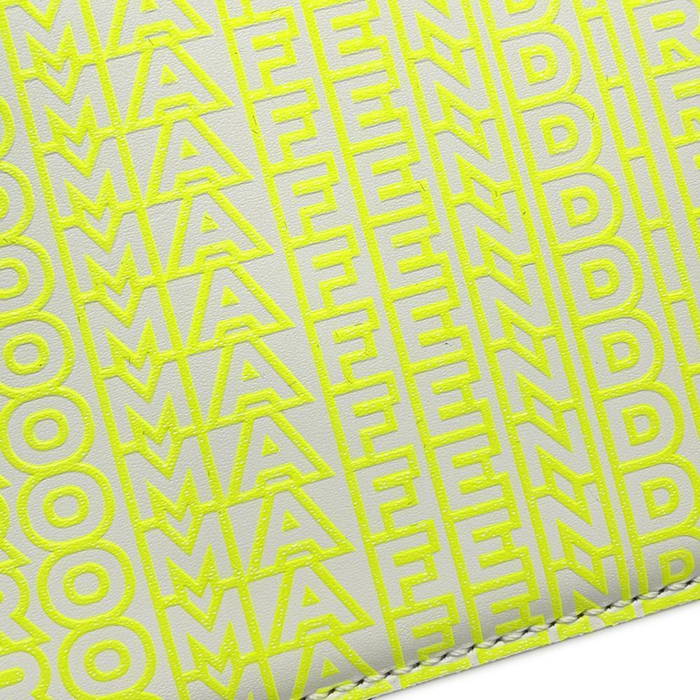 FENDI Peekaboo I.C.U. X-Cross Yellow7VA582 Leather Size Mini