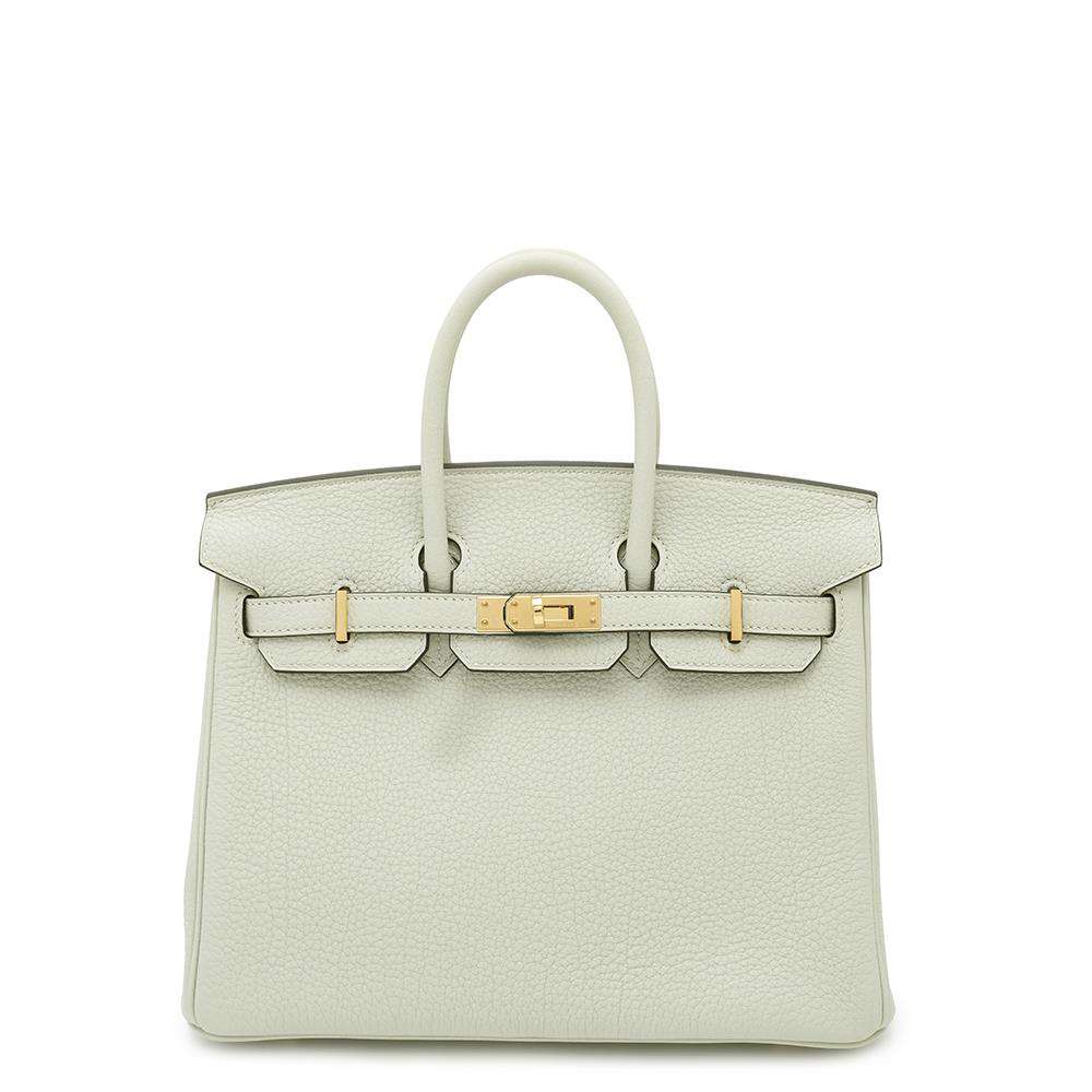 HERMES Birkin Grineve Togo Leather Size 25