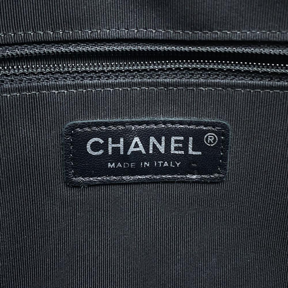 CHANEL Girl Chanel ChainShoulder Bag Black/Multicolor Tweed Lambskin