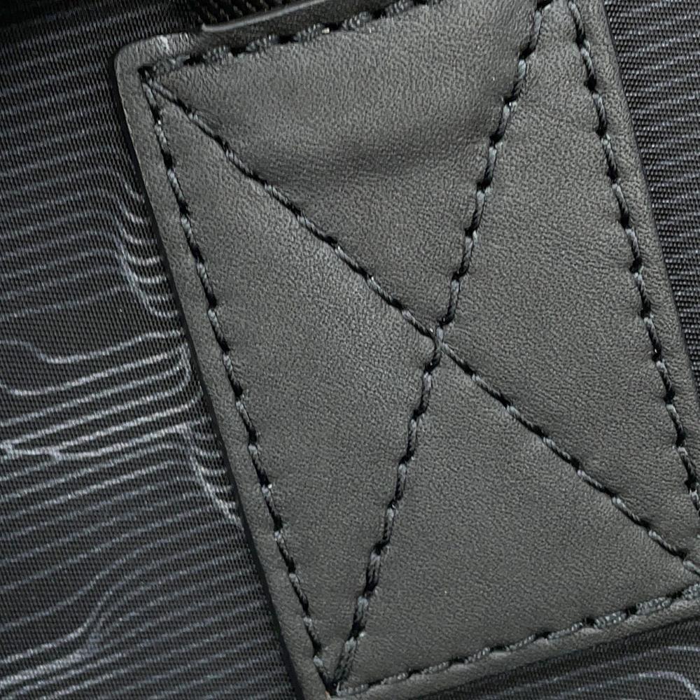 LOUIS VUITTON Keepall Bandouliere - Reversible Noir/GreenM45602 3DMonogram Nylon Size 50