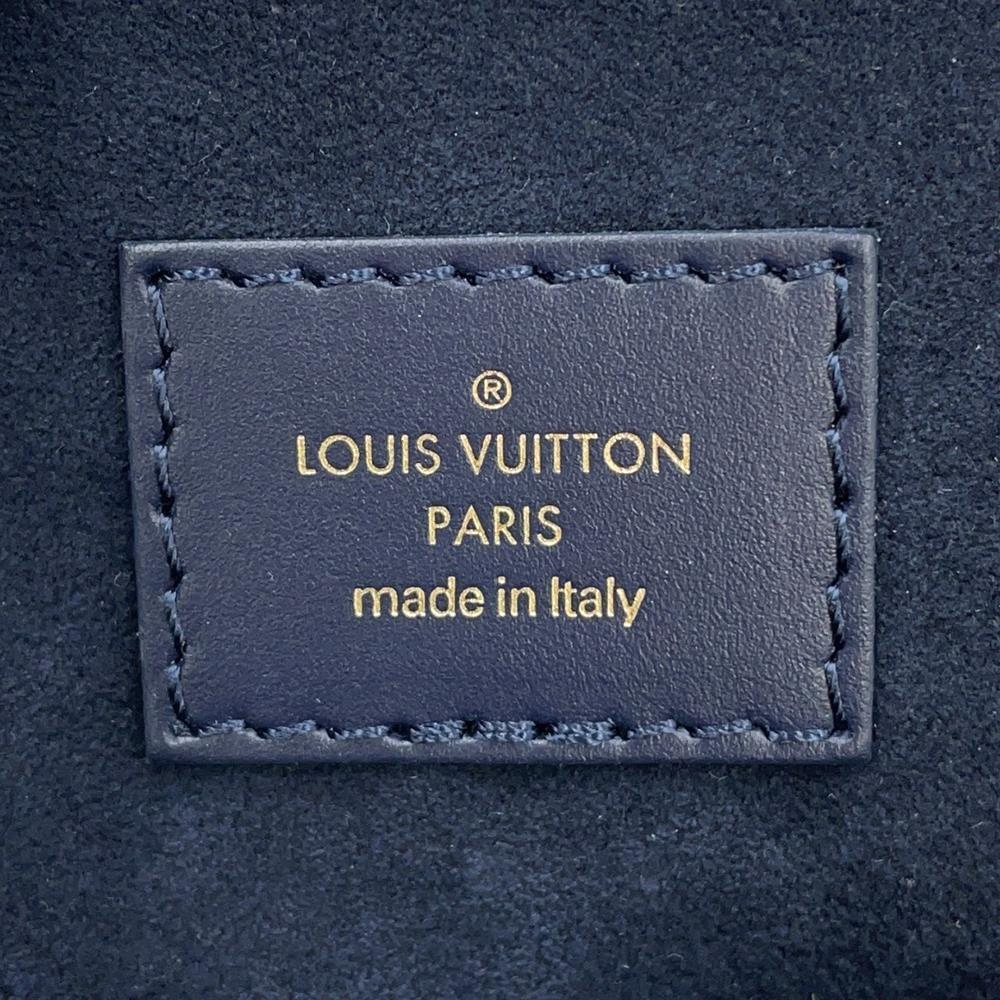 LOUIS VUITTON micro vanity BlueM82467 Monogram Laminated Jacquard