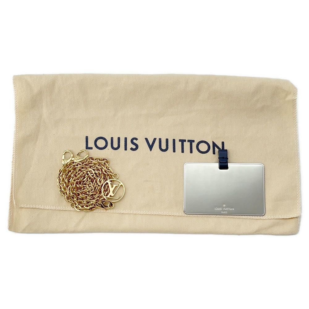 LOUIS VUITTON micro vanity BlueM82467 Monogram Laminated Jacquard