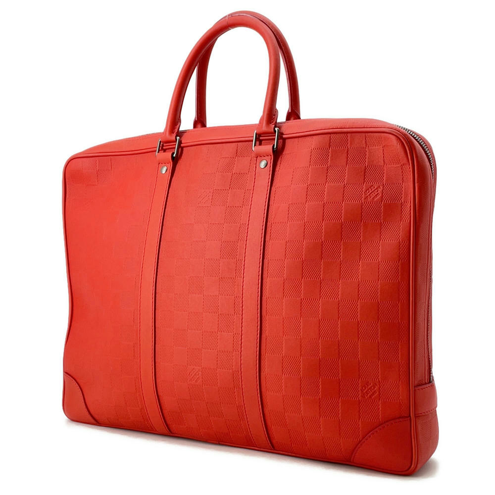 LOUIS VUITTON Porte Documan Voyage FusionN41143 Damier Infini Leather