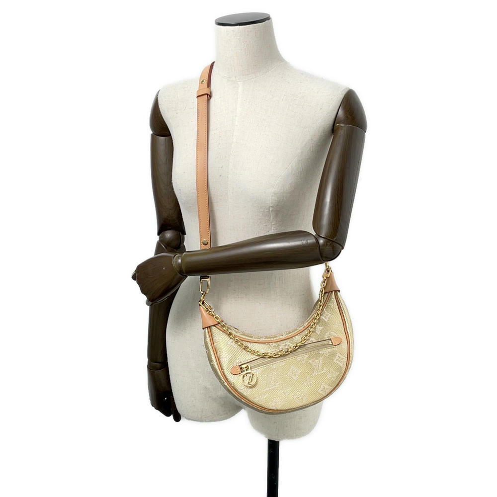 LOUIS VUITTON loop GoldM22928 Monogram Laminated Jacquard