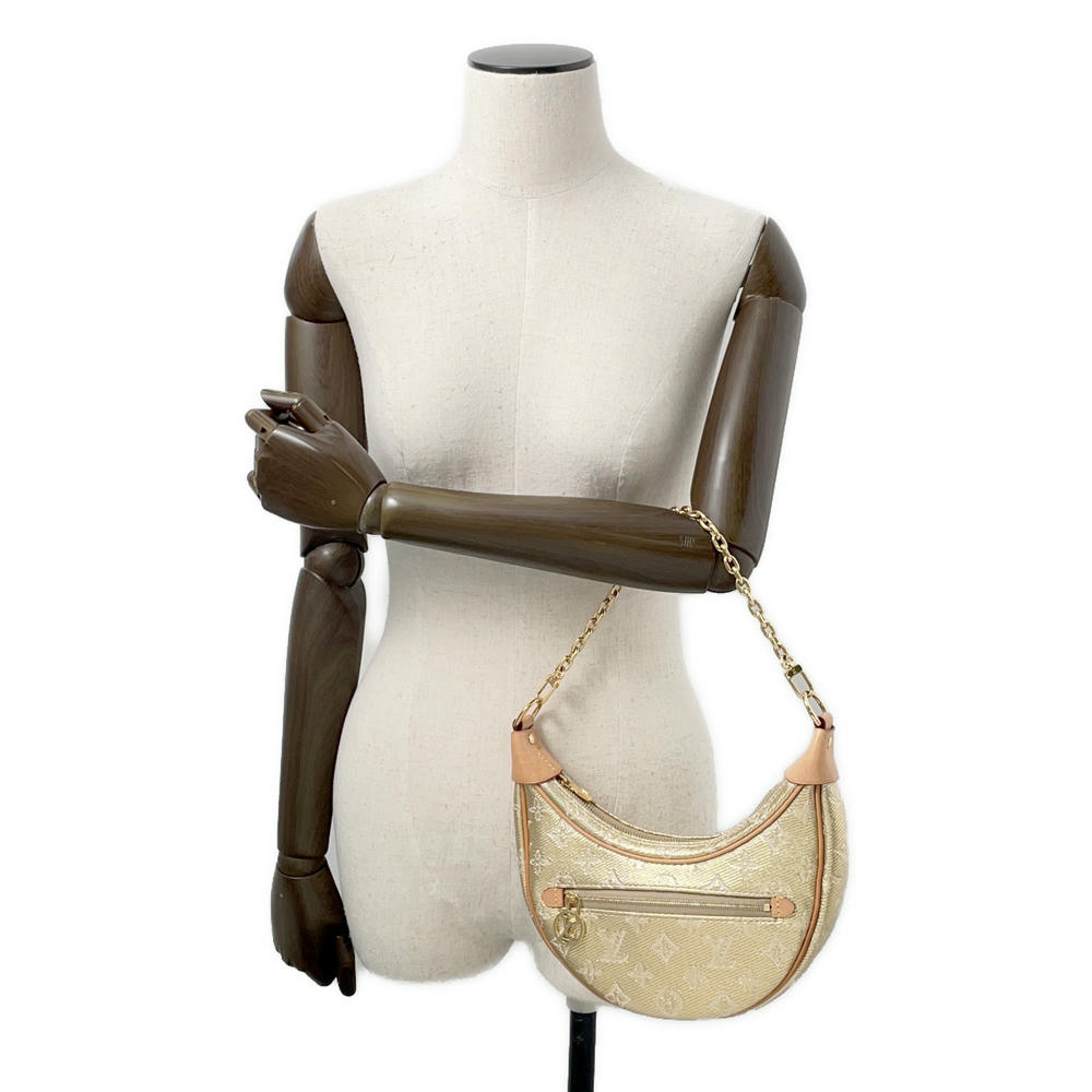 LOUIS VUITTON loop GoldM22928 Monogram Laminated Jacquard