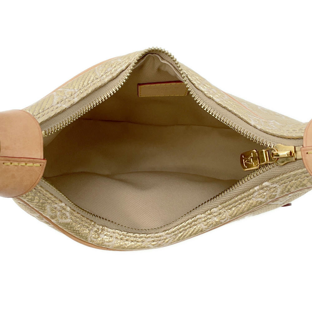 LOUIS VUITTON loop GoldM22928 Monogram Laminated Jacquard