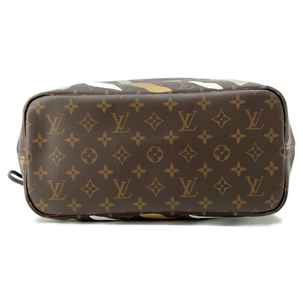 LOUIS VUITTON Neverfull Noir/Gold/SilverM45201 Monogram Size MM