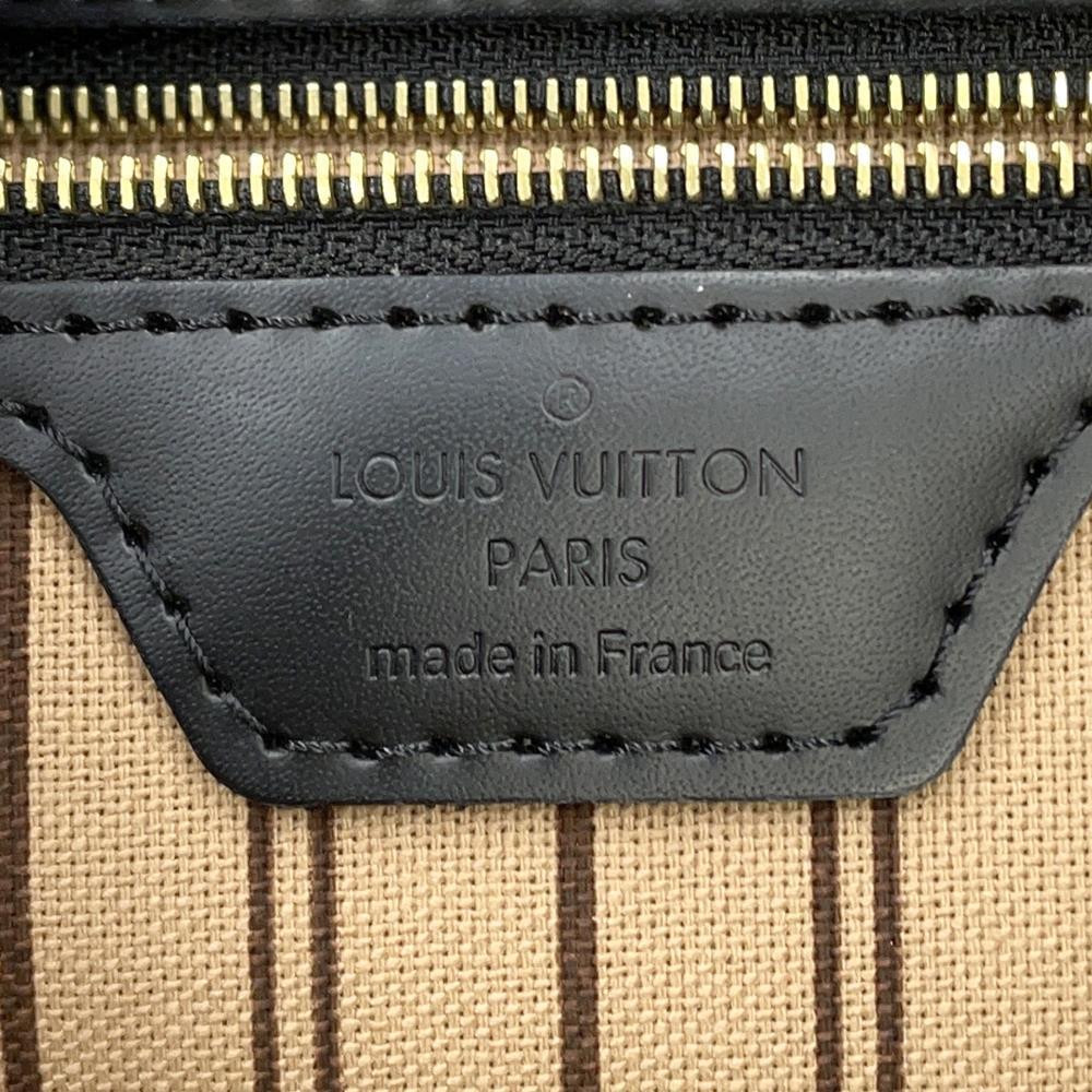 LOUIS VUITTON Neverfull Noir/Gold/SilverM45201 Monogram Size MM