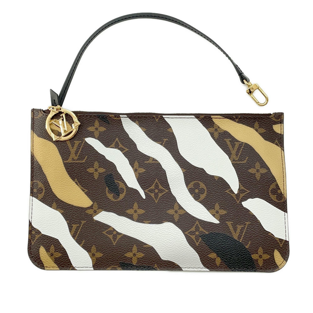 LOUIS VUITTON Neverfull Noir/Gold/SilverM45201 Monogram Size MM