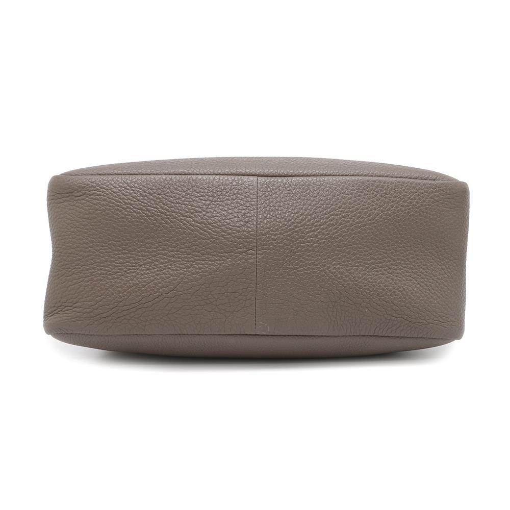 PRADA Handbag Greige1BC142 Leather