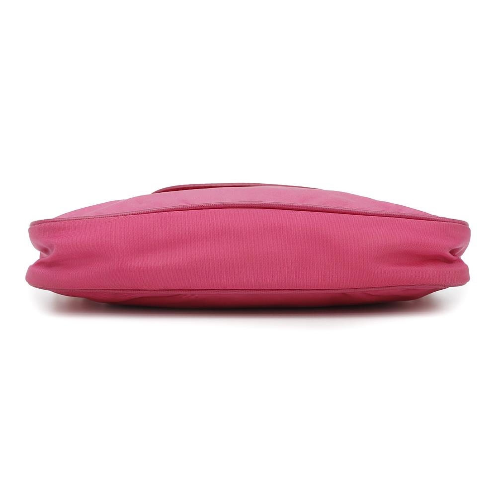 PRADA Shoulder Bag Pink Saffiano LeatherLeather Nylon