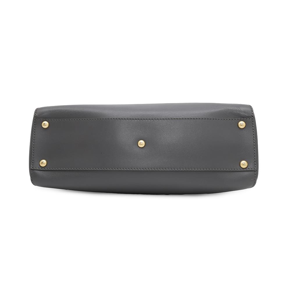 FENDI Peekaboo 2wayBag Gray8BN226 Leather Size regular