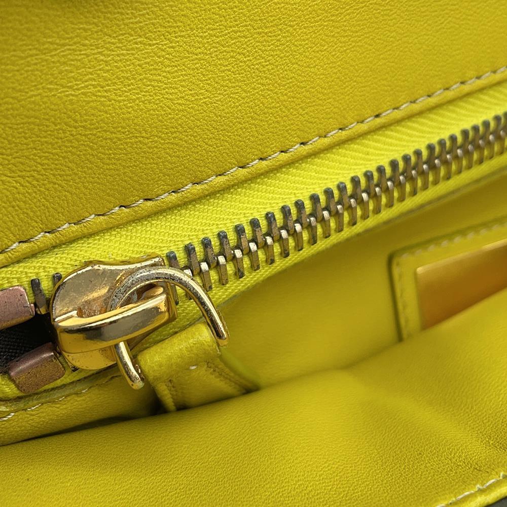 FENDI Peekaboo 2wayBag Gray8BN226 Leather Size regular