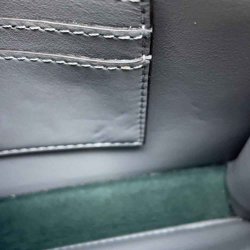FENDI Peekaboo ICUXCross 2wayBag Gray7VA582 Leather