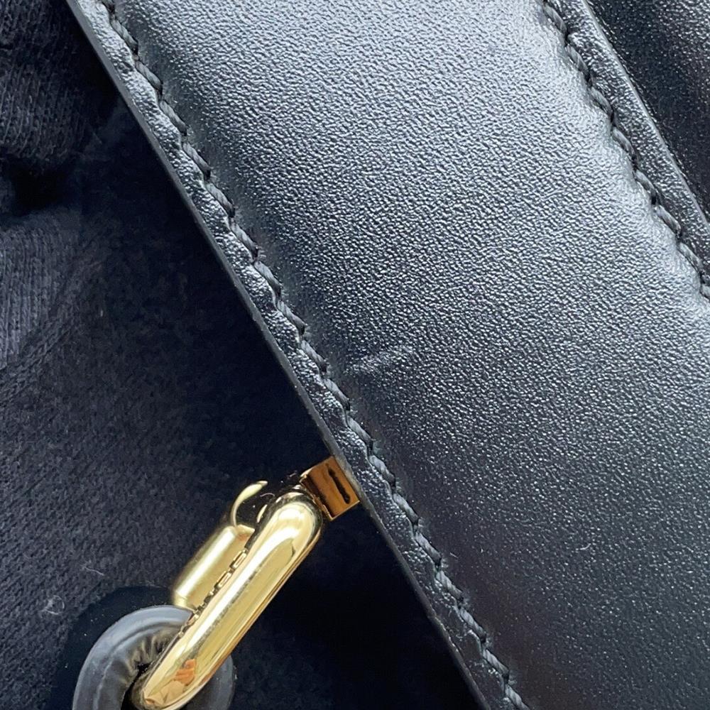 FENDI Peekaboo Iseeu East West 2way Bag Black8BN323 Leather